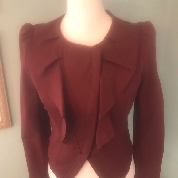 INC Ruffled Blazer - Picture 3 of 7